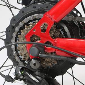 Vélo électrique 48V 500W 7 vitesses, frein à disque, pneus larges de 20 pouces, suspension, batterie au lithium, vélo <span class=keywords><strong>Harley</strong></span> - Product Image 4