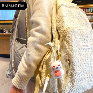 Llavero Colgante de Juguete con Diseño Creativo de Gato y Pingüino con Ojos de Corazón, <span class=keywords><strong>para</strong></span> Decoración de Mochilas de Parejas - Product Image 5