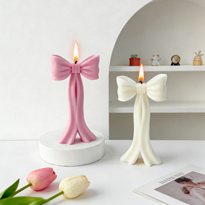 Bougie parfumée artistique en forme de bouquet de sacs à main, avec mèche à combustion uniforme, parfum floral frais, pour cadeau de mariage - Product Image 4