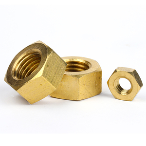 Paquete de 10 Tuercas Hexagonales de Latón M1.6 M2 M2.5 M3 M3.5 M4 M5 M6 M12 M14 M16 M18 M20, Rosca Métrica Estándar - Product Image 2