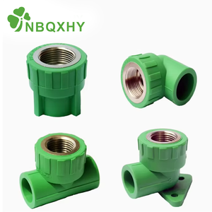 PPR ngắn Bypass ống 90 độ khuỷu tay với nam Brass chèn ổ cắm cho nước nóng cung cấp - Product Image 6