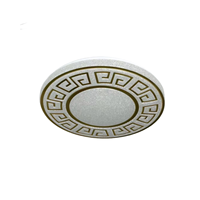 Plafonnier au design moderne avec des caractéristiques chinoises, AC85-265V, 3 températures de couleur modifiables, luminaire rond, plafonnier LED