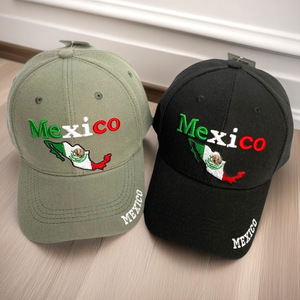 หมวกแก๊ปทรงปีกโค้ง Fitspi Mexico Pattern ขนาดใหญ่พิเศษ สำหรับรอบศีรษะ หมวกกีฬา หมวกเบสบอลเม็กซิโก - Product Image 2