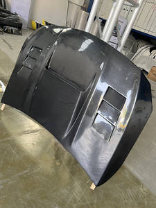 Capot en fibre de carbone avec aération pour <span class=keywords><strong>Mercedes</strong></span>-Benz GLA X156 (2014-2020) |   Remplacement du capot avant style <span class=keywords><strong>AMG</strong></span> |   Ajustement de style OEM - Product Image 3