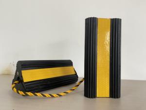 Calzo de rueda de avión de goma negra con forma de triángulo duradero de alta resistencia, gran oferta, 2017 - Product Image 2