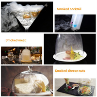 WEIBU – fumoir à cocktail électrique, fonctionne sur batterie, pour bar domestique, infuseur de fumée, mini machine à fumer