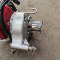 Vente flash : Treuil à câble portable de petite taille de 800 kg, moteur à essence portable, machine à meuler, treuil de levage