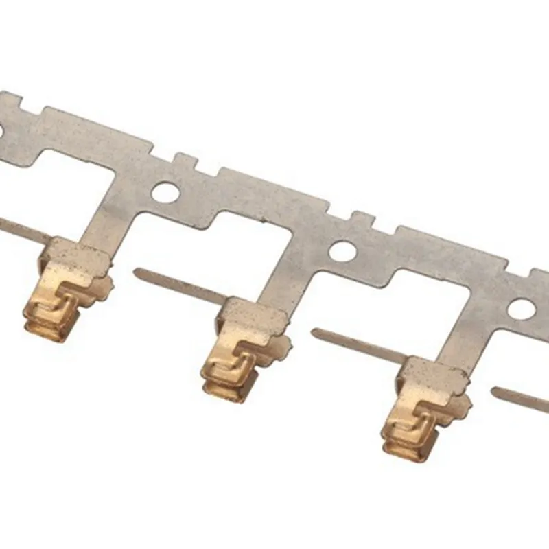 BOSI Custom high precision metal stamping part brass bronze bimetal cable lug copper aluminum terminals
