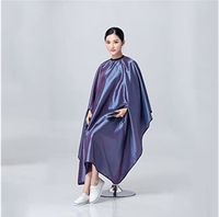 Capa de corte de pelo para peluquería, bata de barberos de salón impermeable con diseño de axila, capa de salón personalizada, el más vendido en EE. UU.