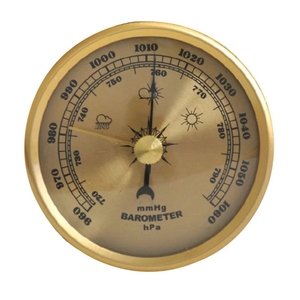 DIHAO 60mm-180mm Barometre Basınç Göstergesi Hava İstasyonu Duvara Monte Termometre Higrometre Ev - Product Image 3