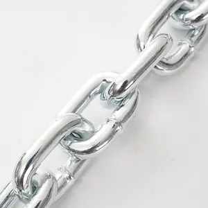 China Manufacturer Durable Mild Steel Link Chain With Ce Certification DIN766