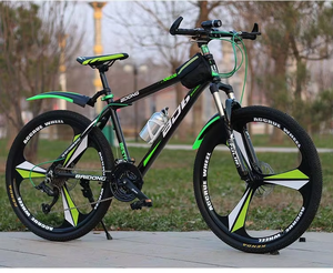 Vélo de route ultra-léger de 24 à 26 <span class=keywords><strong>pouces</strong></span>, vélos de montagne pour hommes et femmes, <span class=keywords><strong>27</strong></span> vitesses, pneus larges, grandes roues bleues - Product Image 6