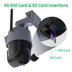 Icsee akıllı HD 50x Zoom 4k 120m gece görüş Wifi hareket izleme algılama Alarm ev güvenlik 4g Ptz ağ Ip kamera - Product Image 6