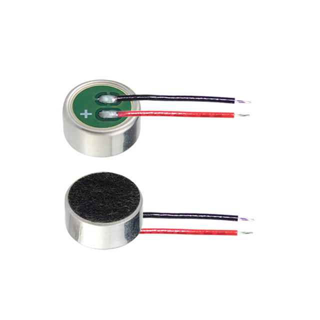 Mic Manufacturer Provides 9750 Electret High Sensitivity Microphone Head Welding 15mm Parallel Wire Microphone Core