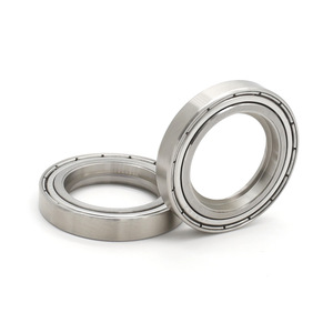 Fabricant produit des roulements à billes à gorge profonde en acier inoxydable S6806ZZ non standard, de forme spéciale, 25*42*7mm, commandes en gros acceptées - Product Image 1