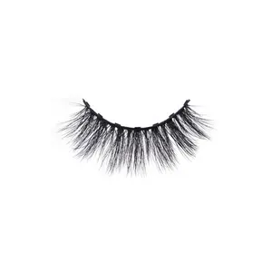 Factory Promotion Hot Sales Magnetic Eyelash Faux Mink Russian Strip False Lashes magnetic 3d wholesale magnetic eyelashes