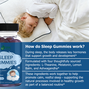 High Quality Sleep Gummies with Total Sugars Rejuvenating Sleep Restorative Manufacture Supports Deepe Gummies - Product Image 4