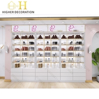 Présentoir de Comptoir de Luxe pour Soins de la Peau et Maquillage, Vitrine de Présentation de Cosmétiques