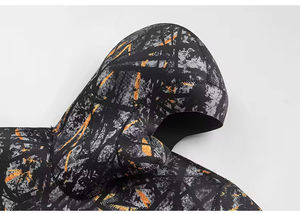 카모 스피어낚시 잠수복 5mm SCR 네오프렌 다이빙 세트 겨울 따뜻한 수영복 후드 스노클링 사냥 정장 W219 - Product Image 4