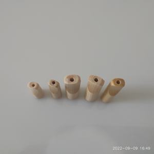 10mm 12mm diametro in legno natura filtro sigaro titolare con logo del marchio di dimensioni personalizzate forma - Product Image 2