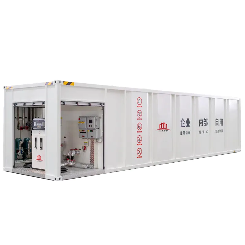 Prefabrication Mobile Fuel Filling Station Container For Diesel And Gasoline Capacity 20 000 Liters-50 000 Liters