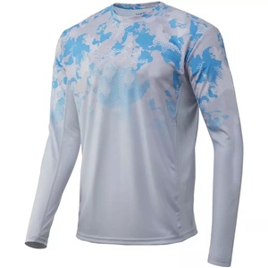Maillot de pêche à séchage rapide par sublimation, protection UV, t-shirts pour hommes, UPF 50+, manches longues, chemises de pêche pour adultes - Product Image 6
