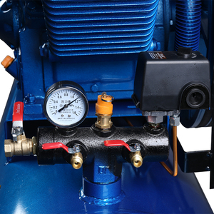 Máy nén công nghiệp vành đai điều khiển loại Máy nén khí di động 300L 7500W 10HP 380V 1.05/16-300l - Product Image 3