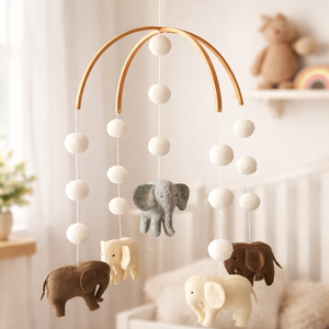 Fournitures DIY : Support en demi-<span class=keywords><strong>cercle</strong></span> en <span class=keywords><strong>bois</strong></span> naturel <span class=keywords><strong>pour</strong></span> <span class=keywords><strong>mobile</strong></span> de bébé, idéal <span class=keywords><strong>pour</strong></span> cadeau de naissance et décoration de chambre d'enfant - Product Image 5