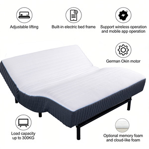 Colchón Inteligente Transpirable y Plegable con Espuma Viscoelástica, <span class=keywords><strong>Control</strong></span> <span class=keywords><strong>Dual</strong></span>, Garantía de 3 Años - Moderno y Confortable para Hotel/Villa - Product Image 3