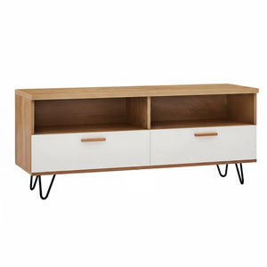 Set <span class=keywords><strong>di</strong></span> Mobile <span class=keywords><strong>TV</strong></span> e Tavolino da Caffè in Stile Nordico <span class=keywords><strong>di</strong></span> Lusso, Arredamento Moderno Minimalista per Soggiorno in MDF, Prodotto in Cina, Imballato per la Spedizione - Product Image 5