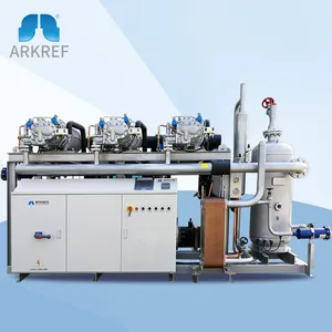 ARKREF Unidade de condensação para ar condicionado, freezer, parafuso mordedor, rack de compressores, unidade de condensação paralela