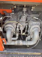 Deux unités d'excavatrices sur chenilles Hitachi 303CCR d'occasion, équipement lourd de construction minière, moteur, pompe, roulement ZX670 modèle 2012