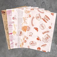 Papier d'emballage pour sandwichs et burgers, imprimé sur mesure, écologique, recyclable, biodégradable, qualité alimentaire, résistant à la graisse et à l'humidité