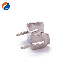 Tapa de extremo de fusible de coche de Metal Clip de fusible de tubo electrónico 2 pin PCB Clip de fusible CART 600V 15A <span class=keywords><strong>CHASIS</strong></span> - Product Image 6