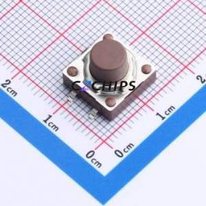 TSX12351-090D533DH-R0350 Tactile Switch SMD-4P,11.7x11.5mm Switch Single Pole Single Throw Round Button 2.8N 11.7mm - Product Image 1