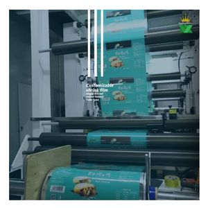 Afsluitbare Flexibele Voedselverpakkingsmaterialen Roll Stock Film Custom Print Plastic Folie Gelamineerd Warmte Automatische Verpakking - Product Image 1
