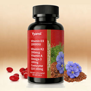 Vitamina D3 y Vitamina K2 de alta calidad, y Vitamina A y Omega-3 en cápsulas blandas promueven la absorción de calcio y favorecen la salud del corazón. - Product Image 1