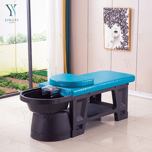 Vente en gros moderne personnalisé salon de coiffure lavage eau thérapie tête spa shampooing lit lavage cheveux avec vapeur pour <span class=keywords><strong>coiffeur</strong></span> - Product Image 6