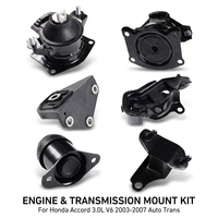 Kit de 6 supports moteur et de transmission pour Honda Accord 3.0L V6 2003-2007 50830-SDB-A04 50820-SDB-A01 50810-SDB-A01