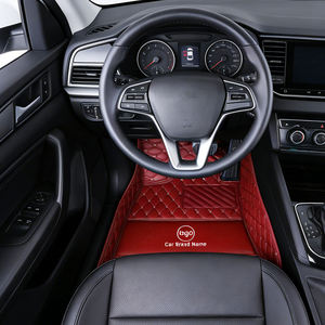 Tapis de sol de voiture en cuir PVC imperméable 5D de luxe sur mesure, best-seller toutes saisons - Product Image 3