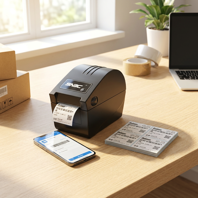 Factory SNBC Factory-Made Built-in WiFi BTP-LF258 Thermal Printer for Wireless Remote Printing Work