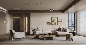 Meubles sur mesure JINGSHUN, armoires latérales de canapé, bois massif, 5+ tiroirs/étagères, personnalisation complète de la maison, gratuit - Product Image 5