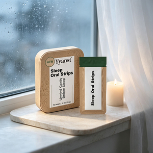 Tiras Orales Disolubles para Dormir Yyanst, Caja Metálica Reutilizable, Paquete de 30 Piezas - Product Image 3