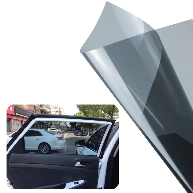 Explosion-proof 2 lagen 1.52*30m fenster tönung film für auto fenster glas schützen privatsphäre