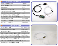 Mini Cámara Desechable Ojos 100K FOV 140, Módulo Mini con Sensor CMOS OVM9734 1280x720, Cámara Pinhole Inalámbrica Pequeña para Visión Robótica e IA