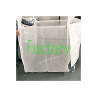 Sac à revêtement en PP FIBC résistant aux hautes températures 100 microns, grand sac d'emballage de 1500 kg, 1 mètre, 1 m3 PP