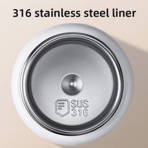 High-value Cute Mini Panda Pocket Cup 316 Stainless Steel Vacuum Thermos with 0-6 Hours Insulation Portable Gift Cup - Product Image 4