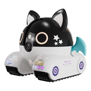 HD 2MP Trong Nhà AI Di Động Thông Minh Mèo Điều Khiển Từ Xa 360 An Ninh Robot Vật Nuôi Nhà Máy Ảnh <span class=keywords><strong>Video</strong></span> Từ Xa Di Chuyển Giám Sát Máy Ảnh - Product Image 2