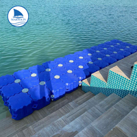 Plateforme flottante gonflable de haute qualité en Drop Stitch pour piscine/lac/océan