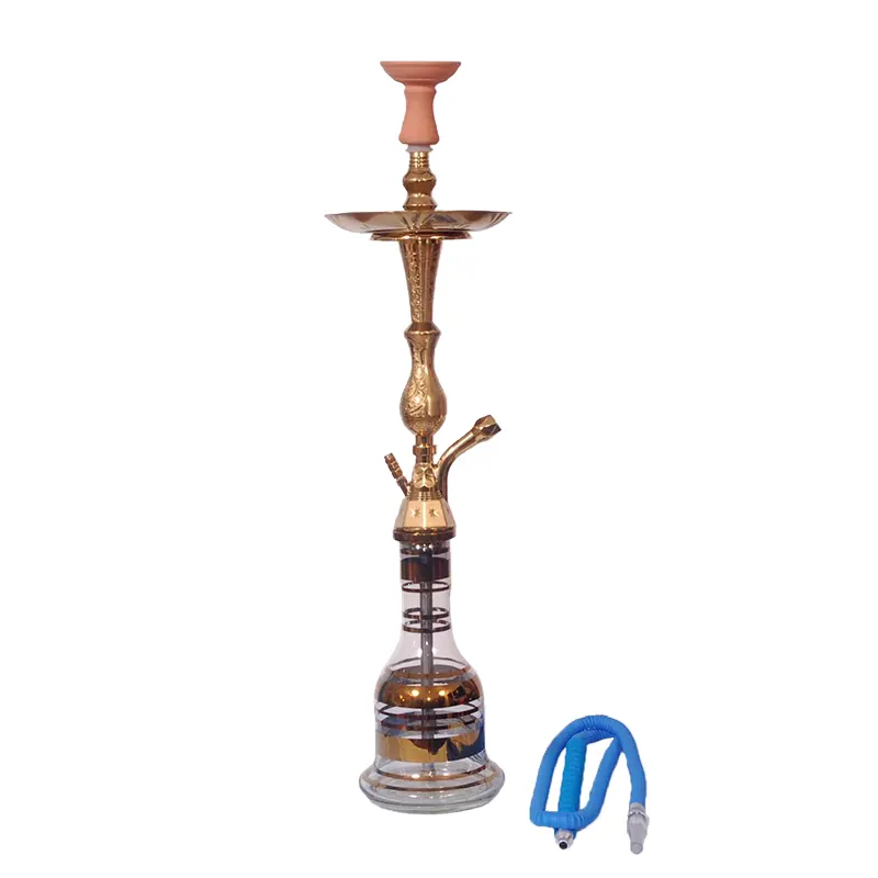 ח 'ליל מצופה נרגילות נרגילה אמיתי מצרי Sheesha ייחודי מוצק Narguile